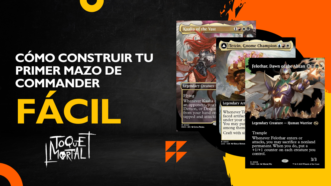 Cómo Construir tu Primer Mazo de Commander Fácil (EDH)