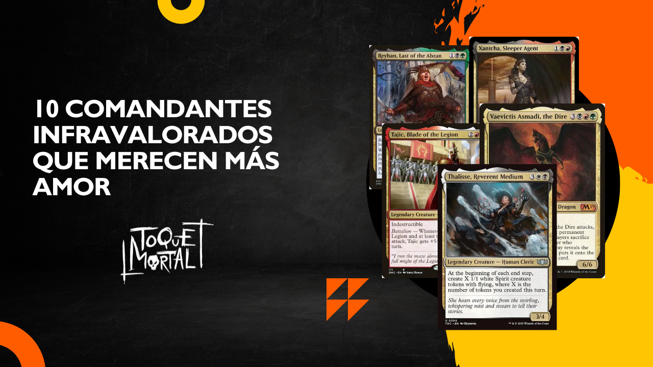 10 Comandantes infravalorados que merecen más amor
